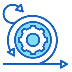 Agile Arrows  Icon Element For Design
