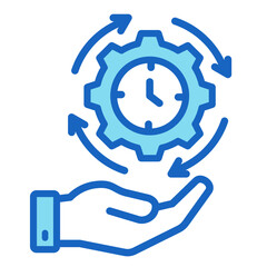 Time Management  Icon Element For Design