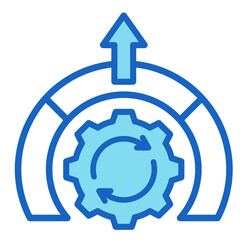 Process Optimization  Icon Element For Design