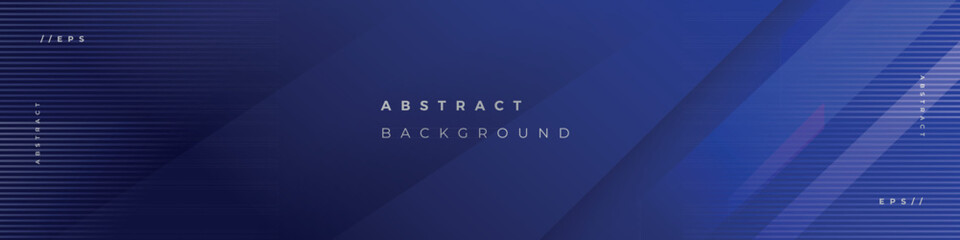 Abstract lines linkedin banner with abstract background