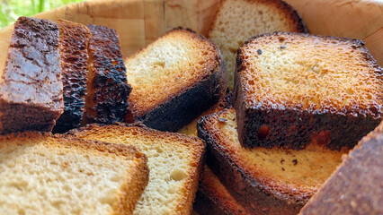 toasted bread