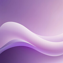 Elegant Purple Abstract Wave Background, Smooth Fluid Gradient Design, Minimal Flow, ai