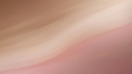 Soft blurred pastel gradient background in pink and beige tones, abstract smooth texture, ai
