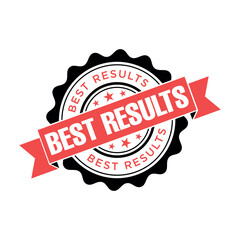 Best Results Letter Rubber Stamp Template