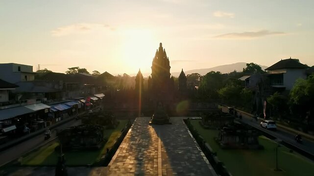 Prambanan Temple Sunset: Ancient Majesty in Indonesia