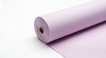Soft Lavender Fabric Roll Smooth, Elegant Textile for Crafts and Design Projects