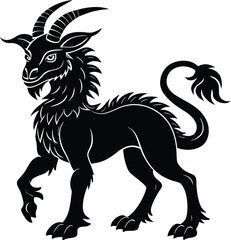 Mythical creature illustration