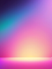 Smooth Colorful Gradient Background with Pink, Purple, Blue and Peach Tones | ai