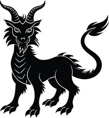 Mythical creature illustration