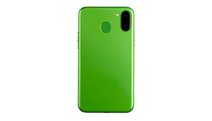  Modern Green Mobile Phone Rear Panel, Transparent Cutout PNG