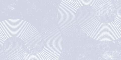 Abstract blue glowing geometric lines on dark blue background. Modern shiny blue circle lines pattern. Futuristic technology concept. Suit for cover, poster, banner, brochure, header, website. eps 10