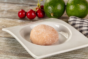 Japanese rice dessert mochi cake