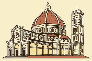 Fototapeta premium flat icon overlay on renaissance style painting t
