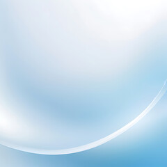 Obraz premium Soft Blue and White Gradient Abstract Background for Modern Clean Designs | Smooth Style, AI