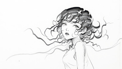 Flow and Form: A Study in Pencil Textures