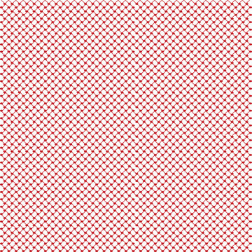 red shmagh dots pattern