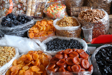 dried fruits and nuts
