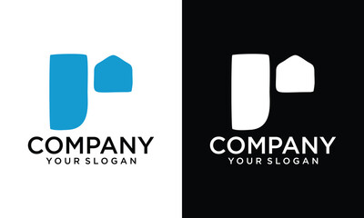 Creative R Letter Logo Design - vector for construction, home, real estate, property, building. creative Monogram. Premium Business home logo icon.