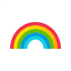 Obraz premium Abstract rainbow background vector illustration on transparent background for web and graphic design