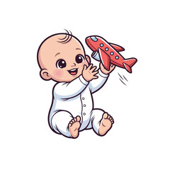 cute baby icon very cool design