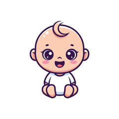 cute baby icon very cool design