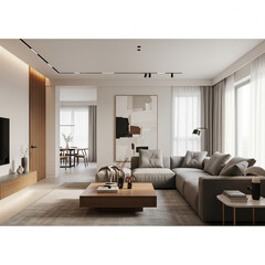 Fototapeta premium modern living room