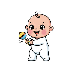 cute baby icon very cool design