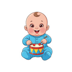 cute baby icon very cool design