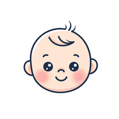 cute baby icon very cool design