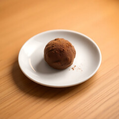 ice cream with chocolate