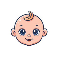 cute baby icon very cool design