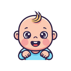 cute baby icon very cool design