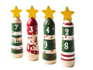 Christmas Countdown Calendar on Transparent png