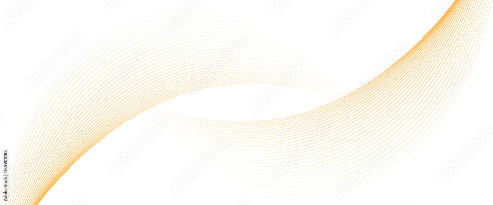 Poster vector modern wave line smooth and particle gray wave curve lines abstract background with flowing.