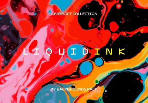 Fluid Ink Backgrounds