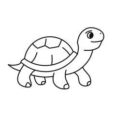 line vector turtle 