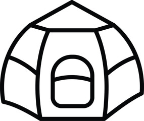 Lightweight Tent Icon 