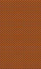 Pixel Brick Wall Background – Retro brown brick wall Seamless Texture in 8-Bit Style