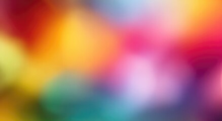 Blurred - edged colorful gradient background with gentle color blends for warm and joyful artistic visuals.