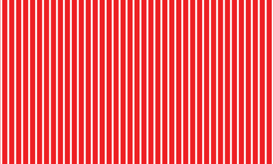abstract white vertical line pattern on red suitable for background.