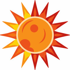 sun vector illustration