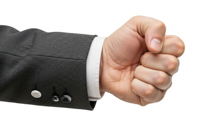 Isolated Clenched Fist