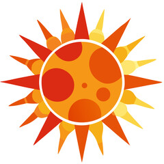 sun vector illustration
