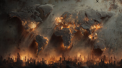 world war background