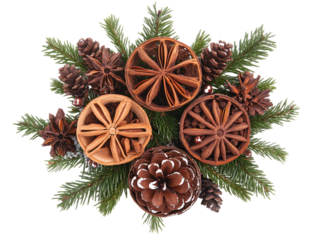 Christmas Potpourri on Transparent png