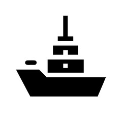 Obraz premium battleship icon