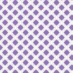 Fototapeta premium Purple diamond pattern with intersecting lines isolated on white background