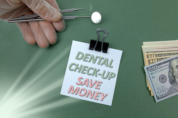 Regular dental check up save your money