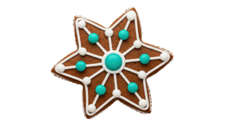 Isolated Gingerbread Star