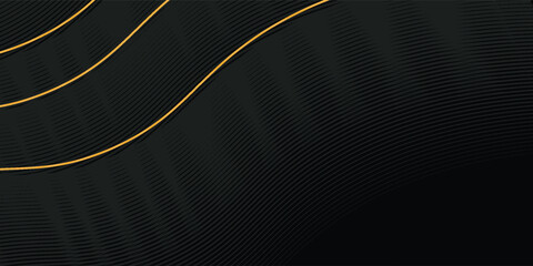 Gradient black backgrounds with golden frames vectormodern line sport